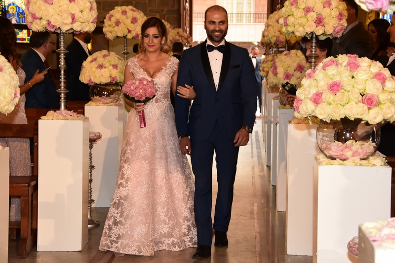 Wedding of Toni Chidiac and Joanna Khoury - Church